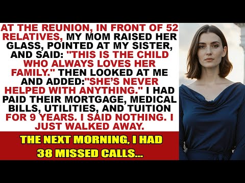 My Mom Announced In Front Of 52 People That I Never Helped Them — Then I Left | Family Drama Story