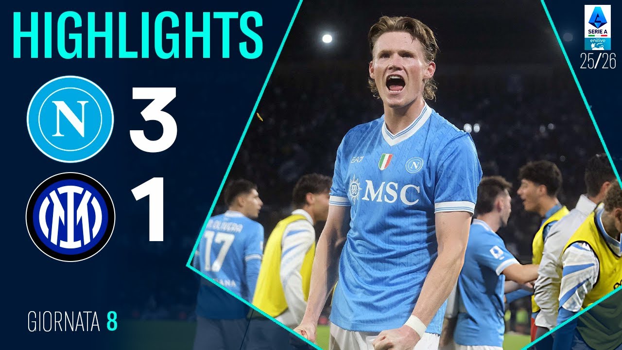 Napoli vs Inter 3-1 | Highlights & Match Analysis | Serie A 2025 ⚽