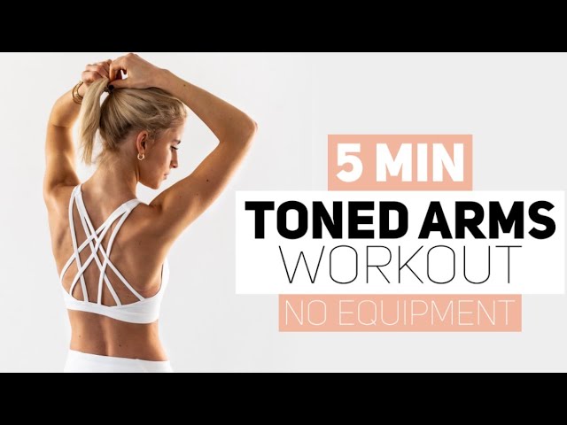 5-Minute No-Equipment Arm & Shoulder Workout 💪