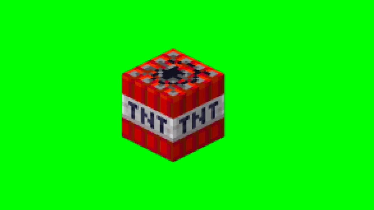 Minecraft TNT Explosion Green Screen ๐ฅ
