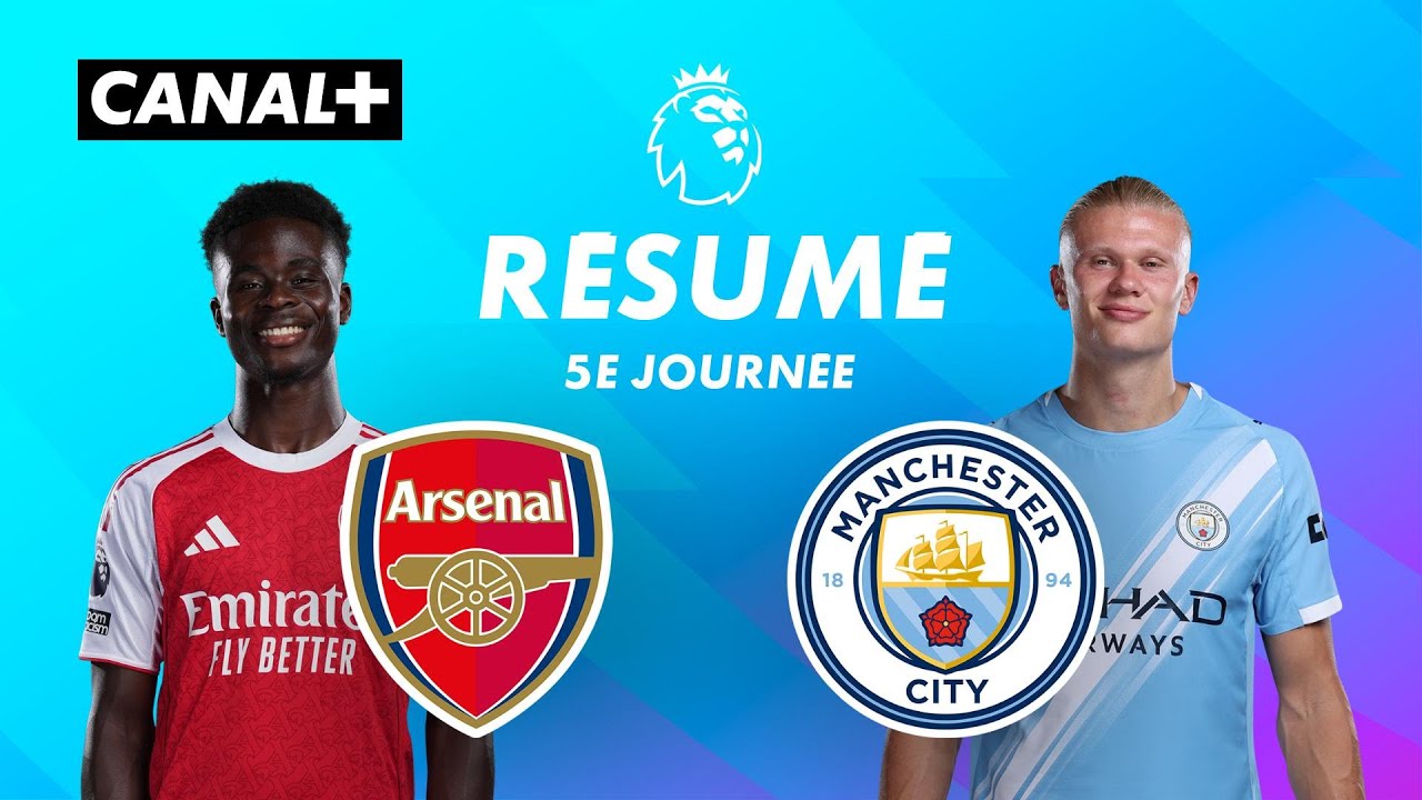 Résumé Arsenal vs Man City - Premier League 2025-26 (J5) ⚽