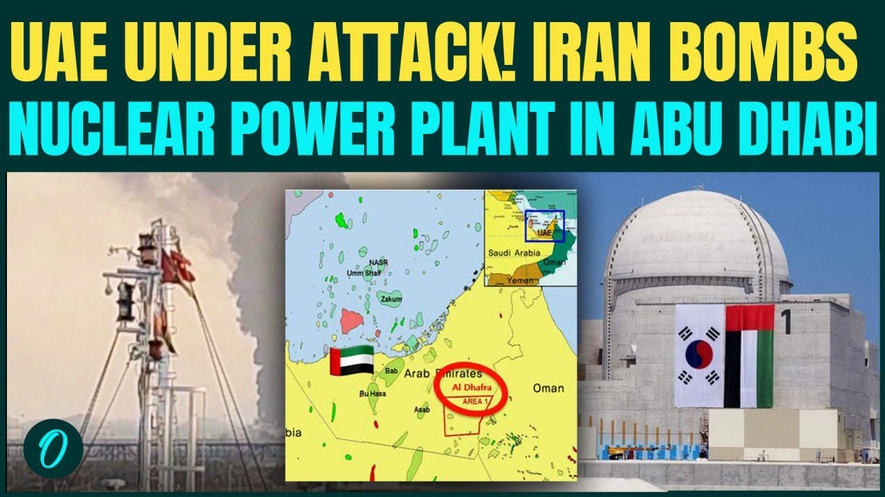 Iran Drone Strikes UAE Barakah Plant 🚨