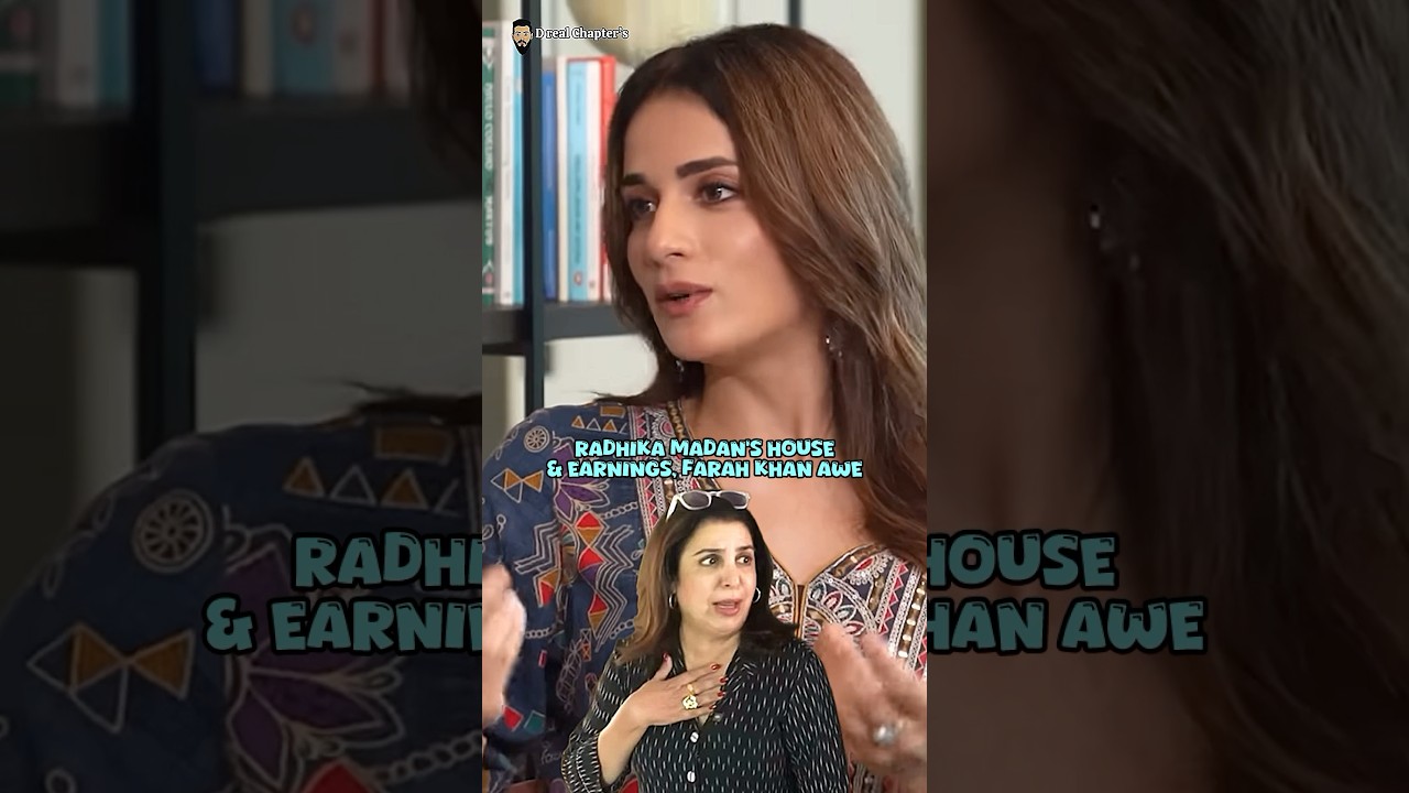 Radhika Madan's Home & Earnings | Farah Khan's Reaction 🎬