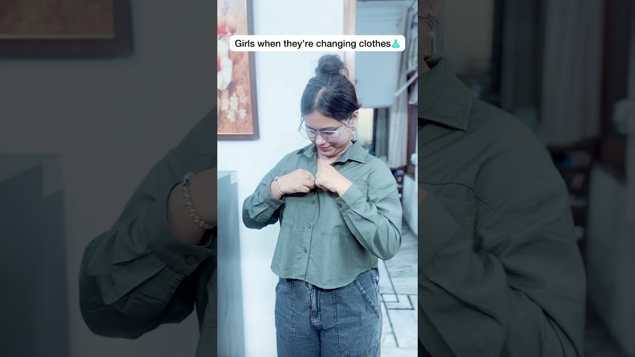 Girls Changing Clothes 😂 #shorts