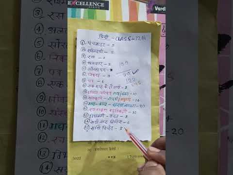 UP Board 2023 рдпреВрдкреА рдмреЛрд░реНрдб class 12th Hindi subject ki full taiyari рд╣рд┐рдВрджреА рд╡рд┐рд╖рдп рдХреА рдлреБрд▓ рддреИрдпрд╛рд░реА