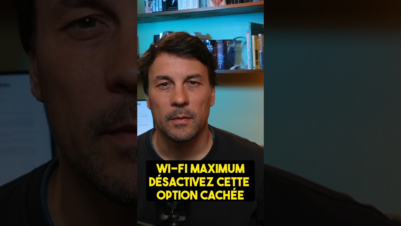 Désactivez la fonction Wi-Fi cachée pour une meilleure connexion