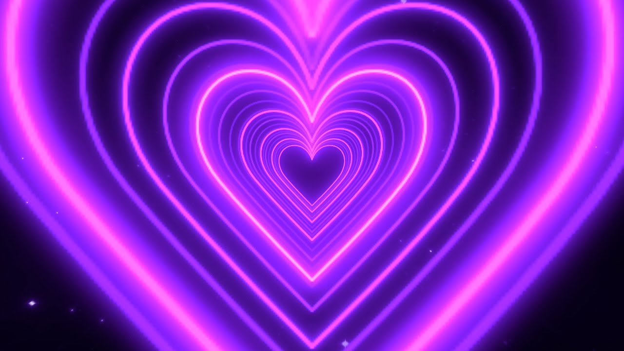 Romantic Pink Heart Tunnel Background 💖 – Perfect for Love & Celebration Themes