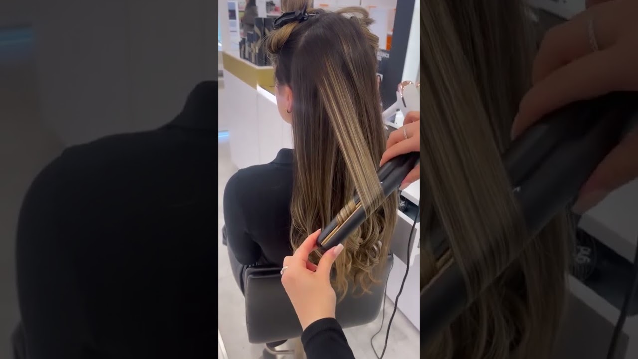 Curl Hair with a Straightener | ghd Tutorial