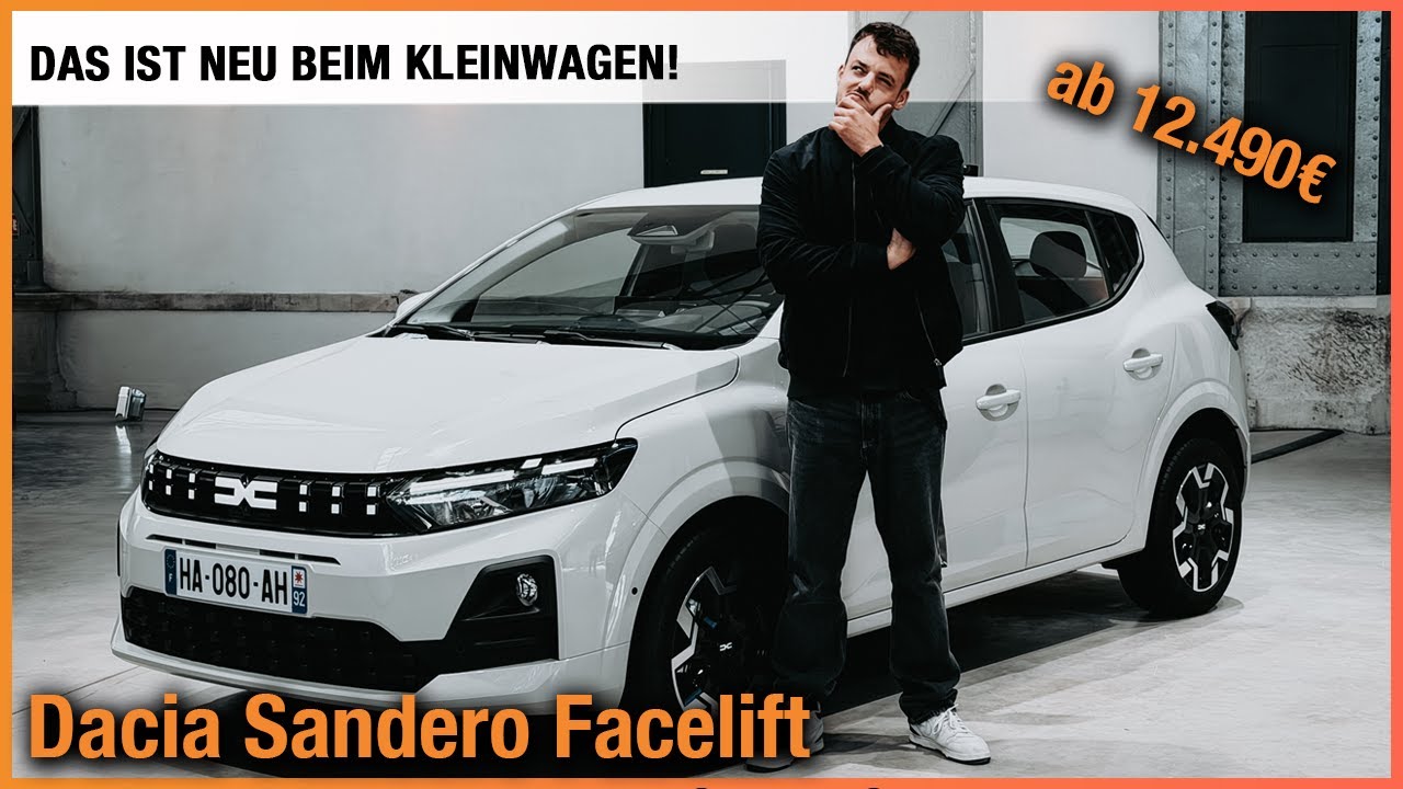 Dacia Sandero (2026) Facelift des bezahlbaren Kleinwagens ab 12.490€! Test | Review | Preis | POV