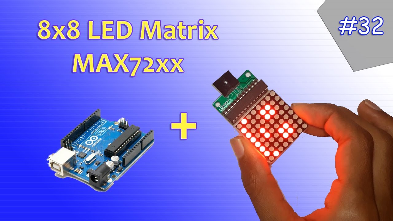 Arduino Guide: Using an 8x8 LED Matrix 🟩