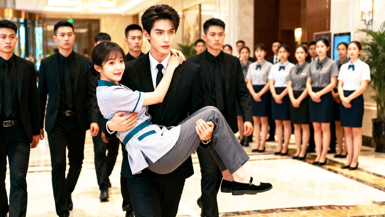 Waitress Saves Boss, He Falls in Love ❤️