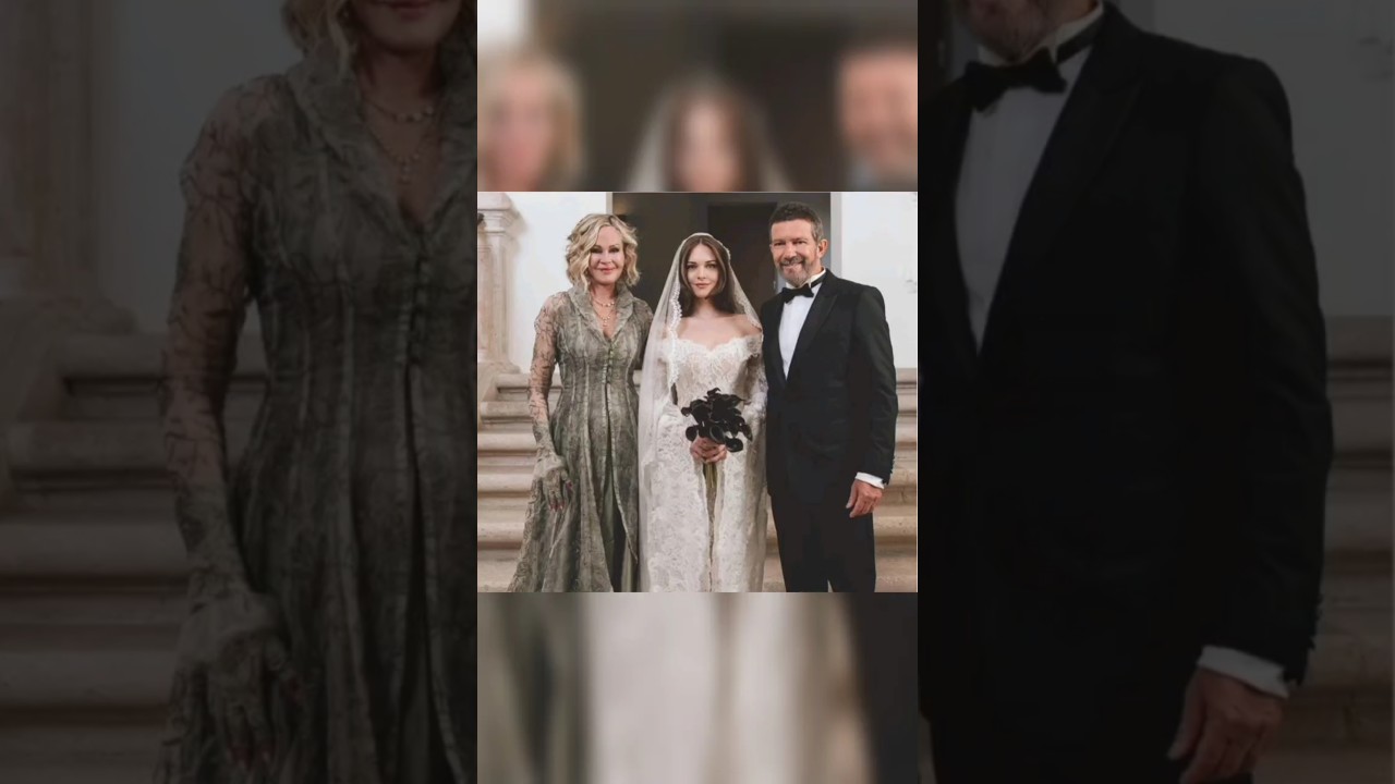 Boda Gótica de Estela del Carmen, Hija de Banderas y Griffith