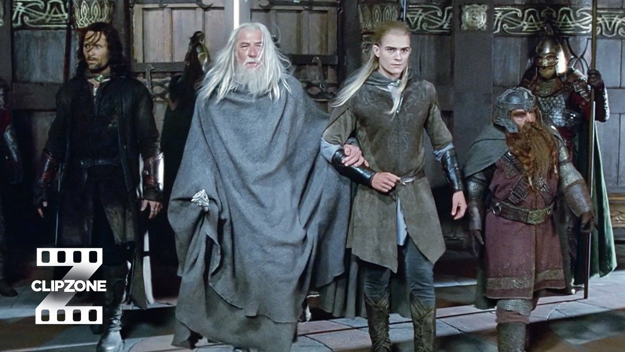 Epic Moment: Gandalf Rescues King Théoden in The Two Towers 🧙️