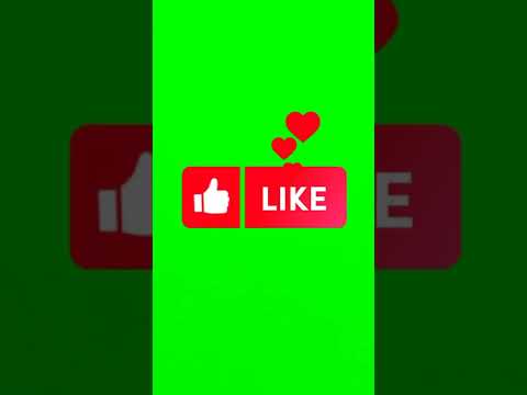 Green Screen Like Button Video 🎥 (No Copyright)