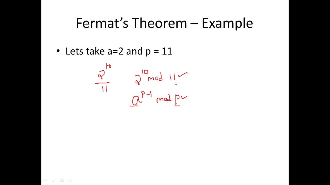 Understanding Fermat's Theorem: Key Concepts in Cryptography & Cybersecurity 🔐