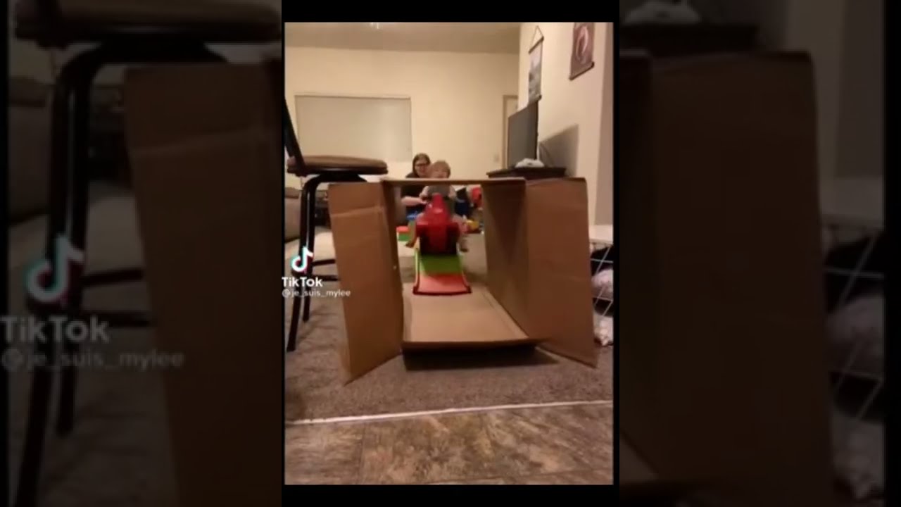 Ouch! Baby Gets a Surprising Head Hit 🧱 | Funny Short Video