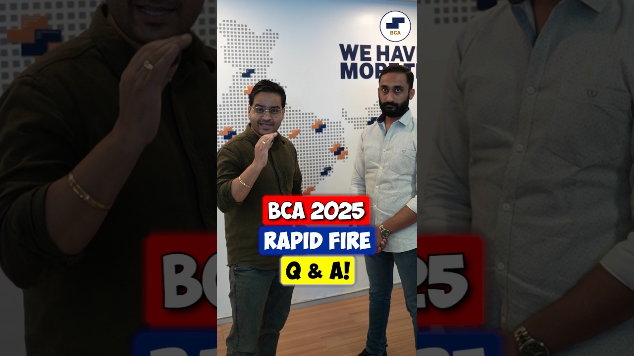 BCA 2025: Job Opportunities & Career Insights ✅❌