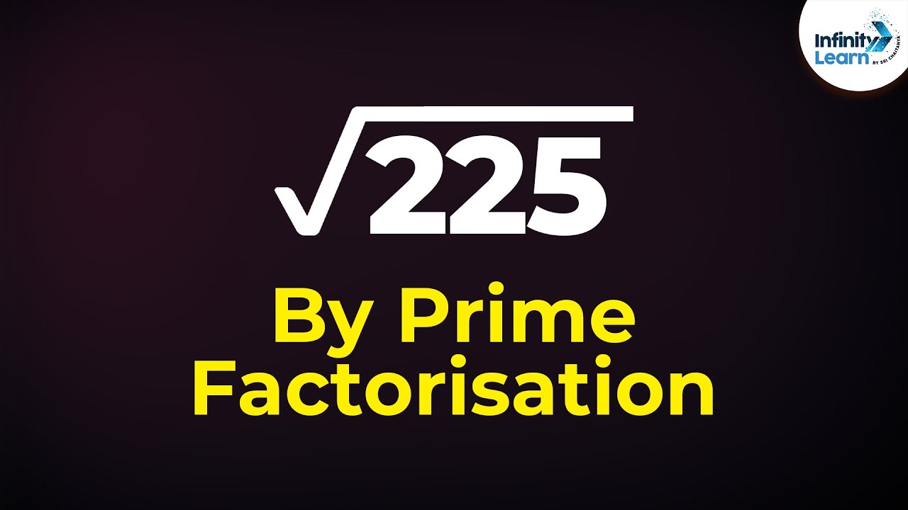 Find Square Root Using Prime Factorisation 🔢