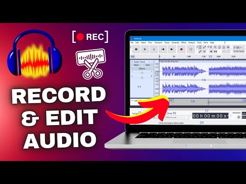 How to use Audacity to Record & Edit Audio | Tutorial Audacity 2025