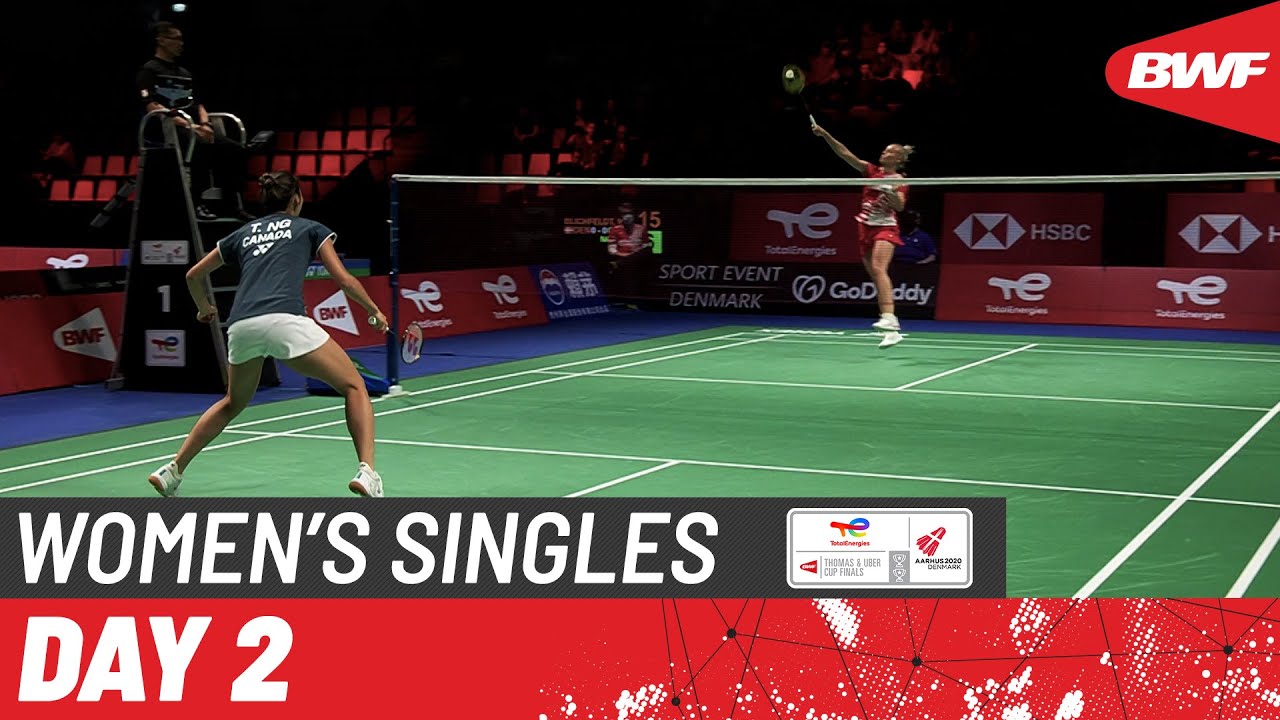 BWF Uber Cup: Mia Blichfeldt vs Talia Ng β Exciting Group D Match Highlights π©π°π¨π¦