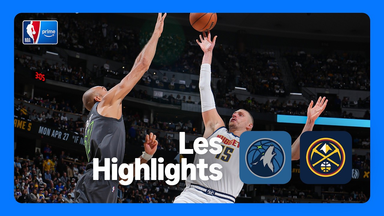 🏀 TIMBERWOLVES @ NUGGETS | Le résumé du Match 1⎜NBA Playoffs 2026, le 18 avril 2026