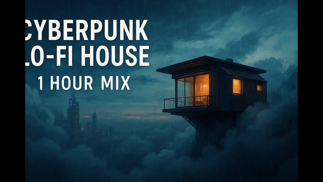 Cyberpunk Lo-Fi House — 1 Hour Futuristic Chill Beats 🎶