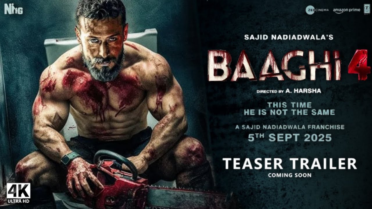 Baaghi 4 Official Trailer | Tiger Shroff & Sanjay Dutt