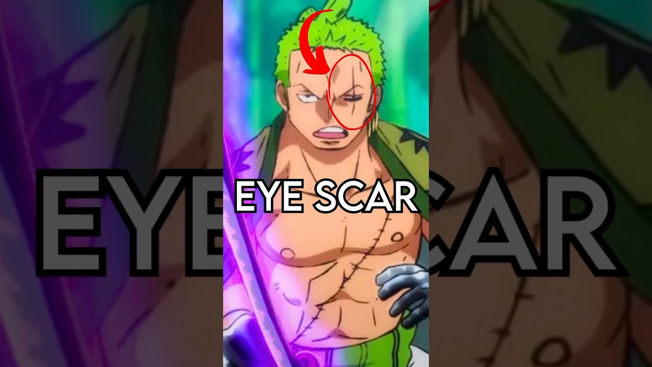 The Truth Behind Zoro's Iconic Eye Scar in One Piece 🗡️