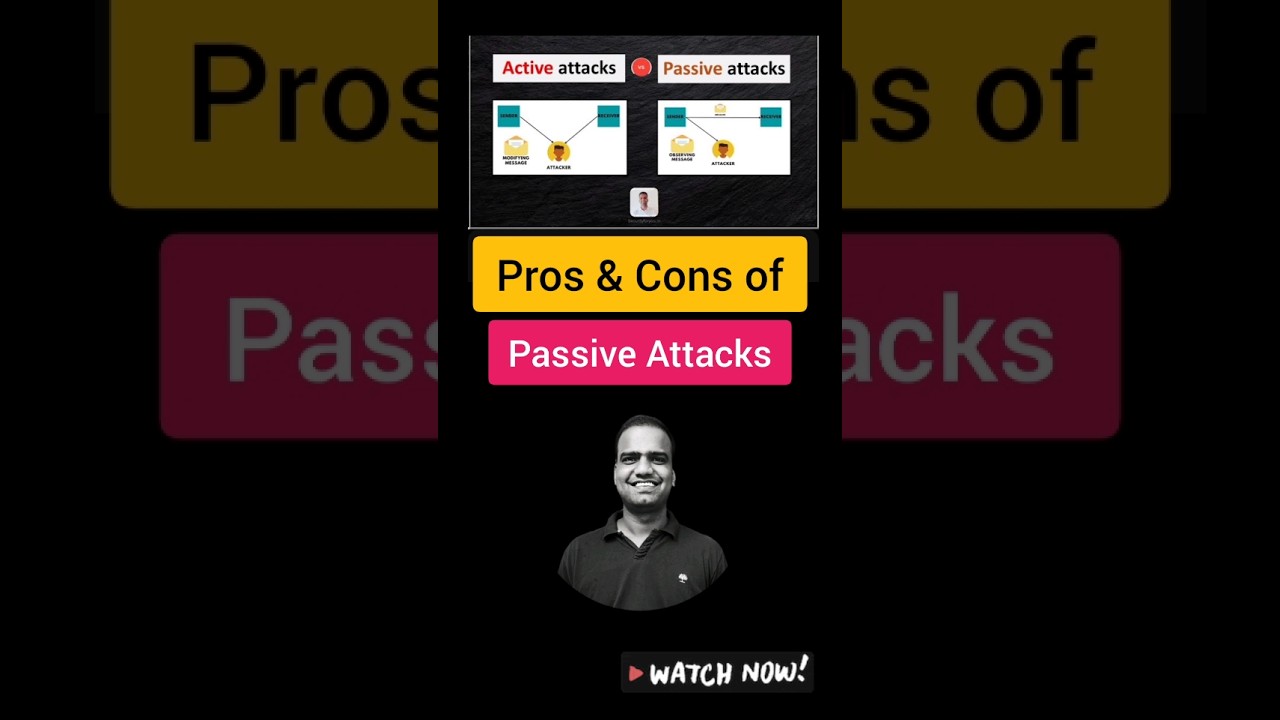 Passive Attacks in Cybersecurity: Easy to Launch, Hard to Detect ๐
