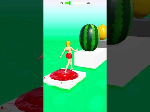 Squeezy Girl Jumping Fruit Ninja Game Android,iOS Part173 #shorts #gameplay #funny #viralvideo