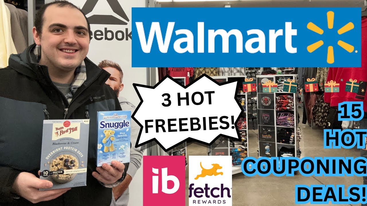 3 HOT FREEBIE DEALS AT WALMART! ~ 15 HOT WALMART COUPONING DEALS ~ HOT CLEARANCE ~ DECEMBER 2025