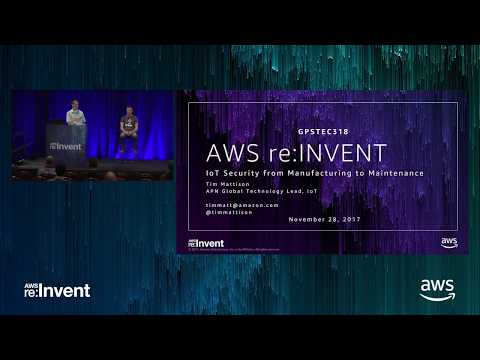 AWS:re:Invent 2017 : Microchip Hardware Root of Trust for AWS IoT with ATECC608A