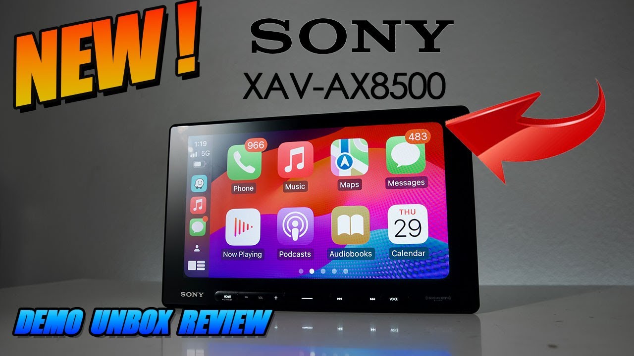 Top Car Stereo Upgrade: Sony XAV-AX8500 π