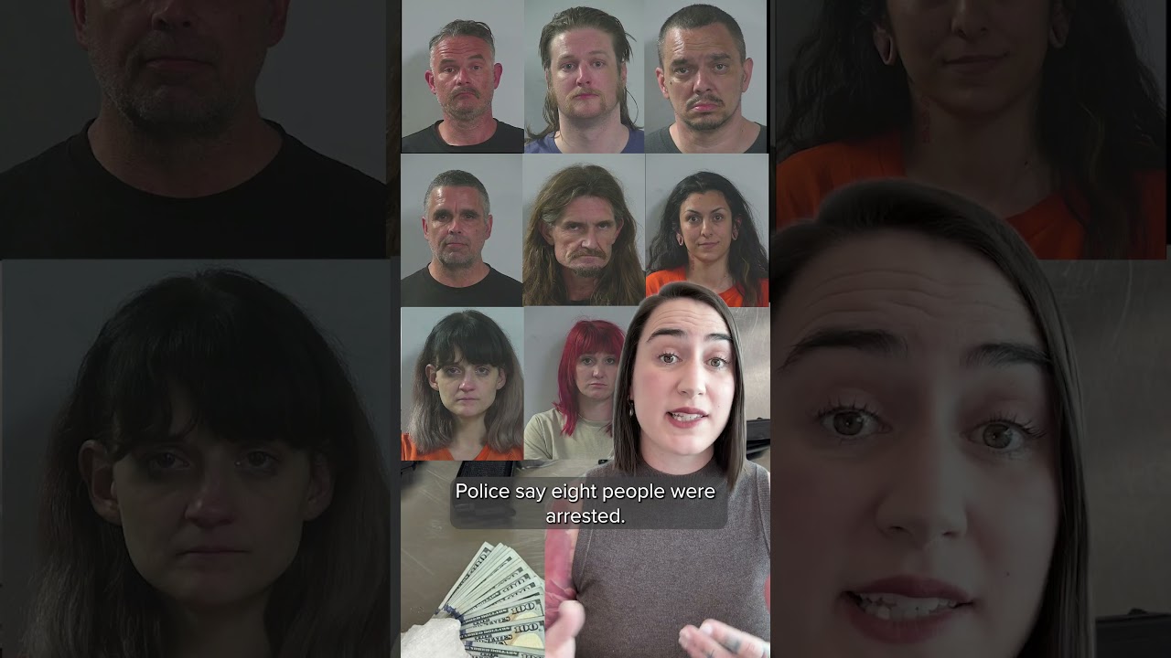 EIGHT PEOPLE arrested in Nampa, Idaho drug bust!
