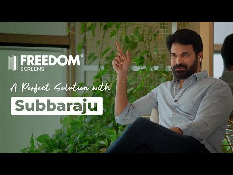 SUBBARAJU HOUSE | Motorized Balcony Protection Screen