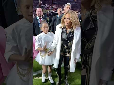 Jennifer Lopez & Emme At The Super Bowl Halftime Show #JLo #Shorts