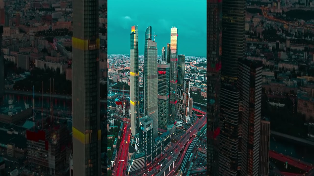 Moscow Aerial Tour in 4K HDR 🎥