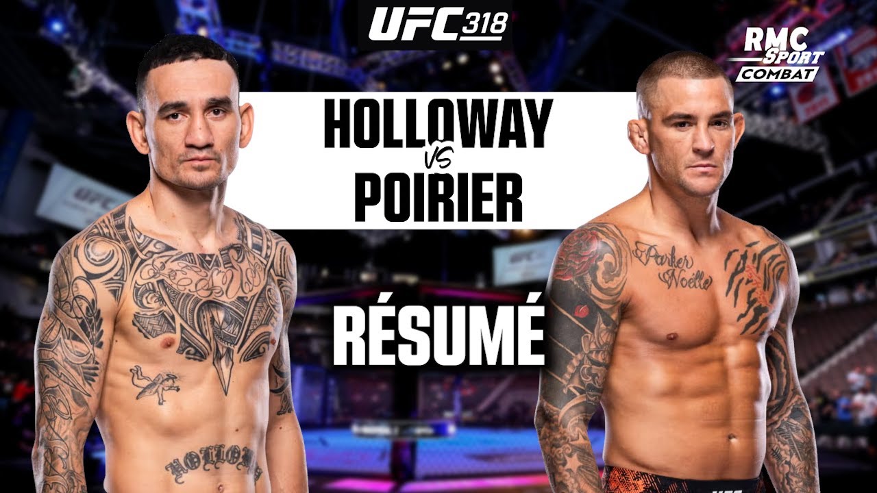 Résumé UFC 318 : Poirier vs Holloway, grosse émotion pour le dernier combat du "Diamond"