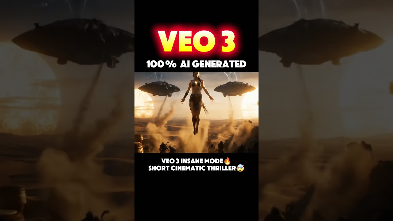 Veo 3 Mind-Blowing AI-Created Thriller 🎬 | Veo 3 Short Film
