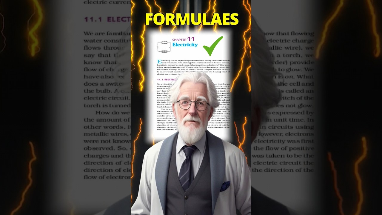 Complete Class 10 Electricity Formulas 📚 for CBSE Board Exams