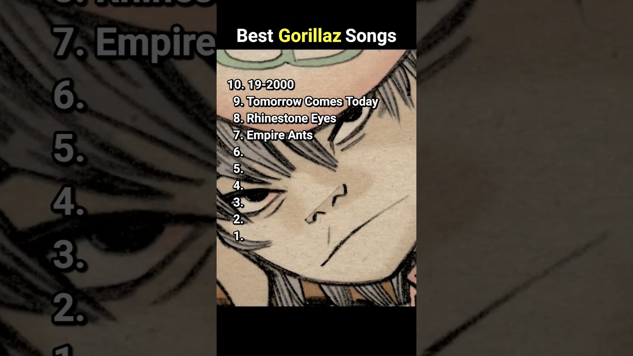 Top 10 Must-Listen Gorillaz Songs 🎶