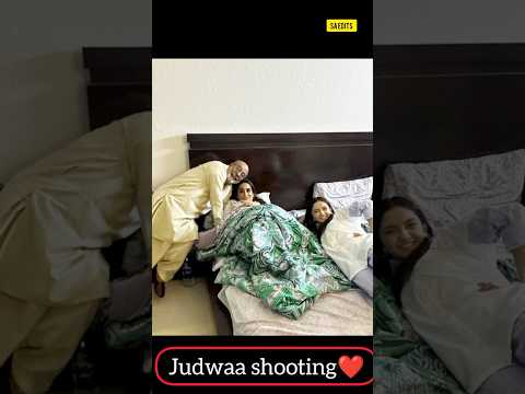judwaa shooting ❤️| judwaa episode 52 | #shorts #ainaasif #judwaa #adnanrazamir #judwaa52 #ytshorts