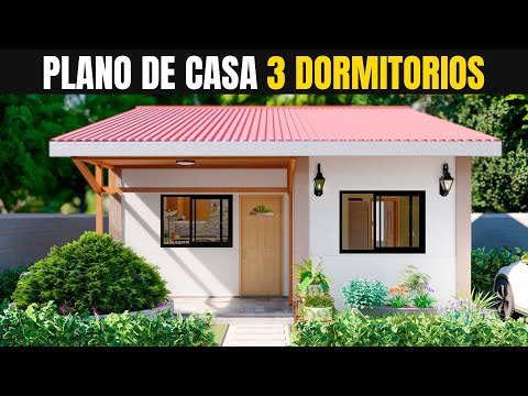 ¡Increíble PLANO DE CASA Económica!