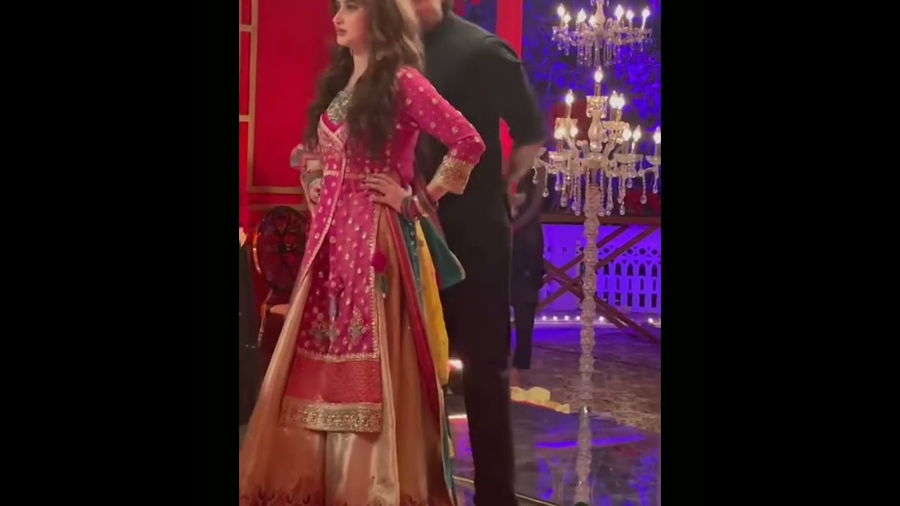 Sajal Ali & Bilal Abbas Dance BTS 🎬