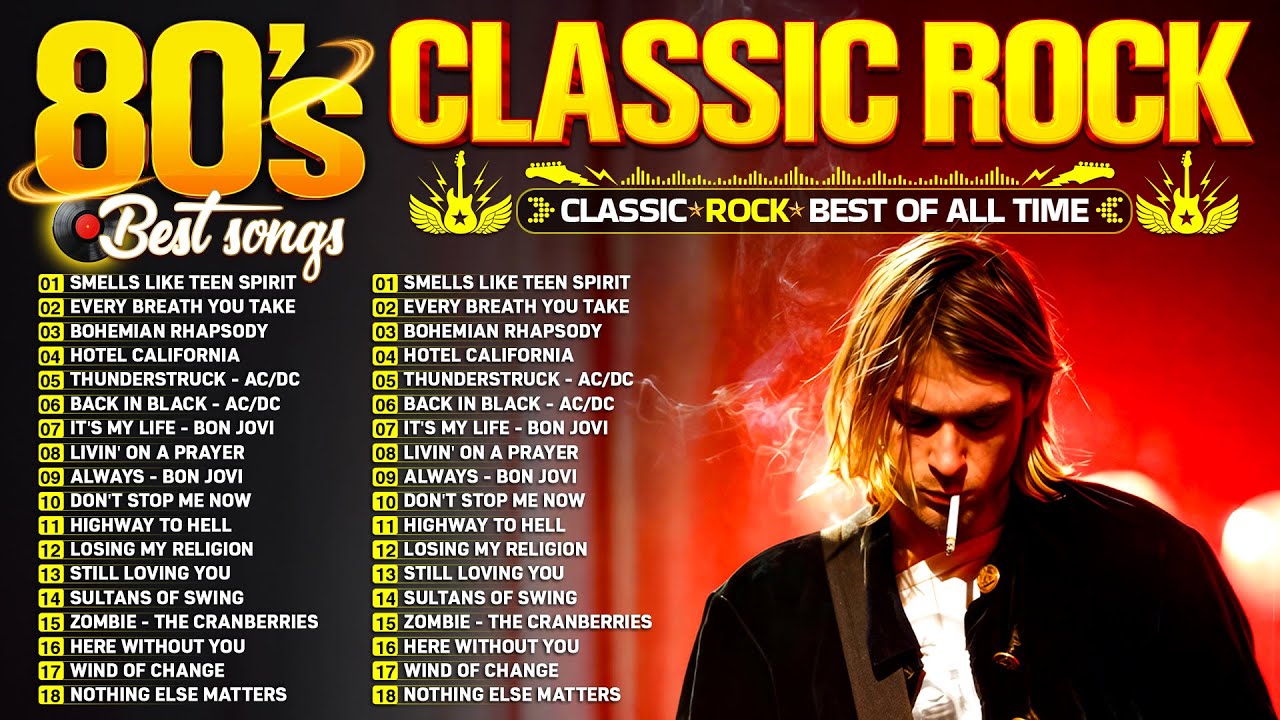 Top 100 Classic Rock Hits from 70s-90s ๐ธ