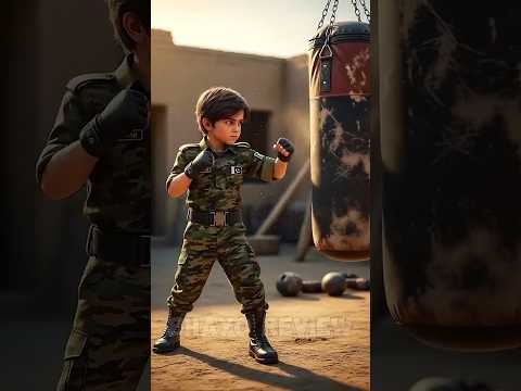 Pakistani SoldierтАЩs Son Trains to Kill FatherтАЩs Enemy #ai #pakistan #army