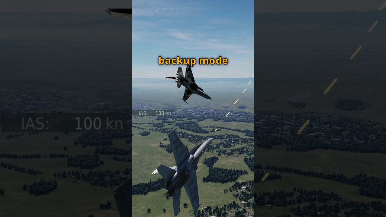 F/A-18 Hornet Has a Secret Weapon #dcs #simulation