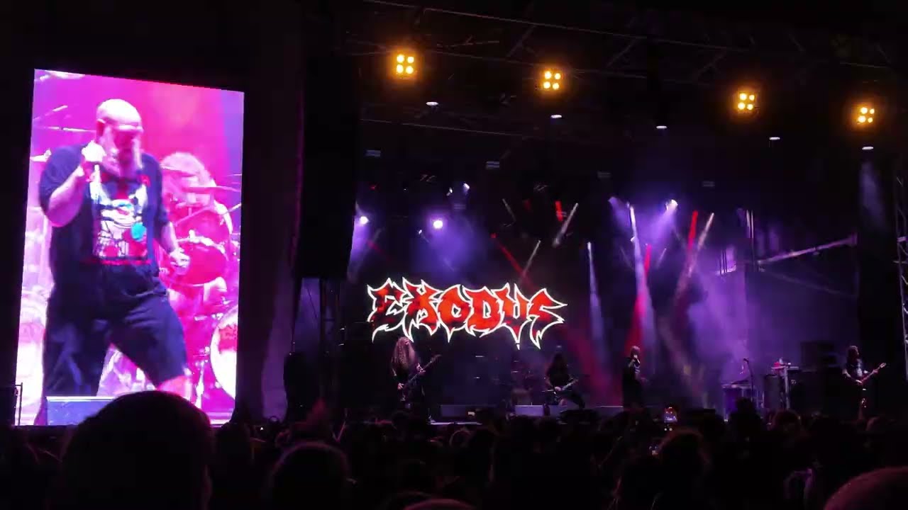 Exodus at Aftershock 2025 Live in 4K ๐ธ