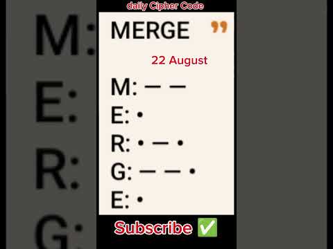 daily Cipher Code 💰