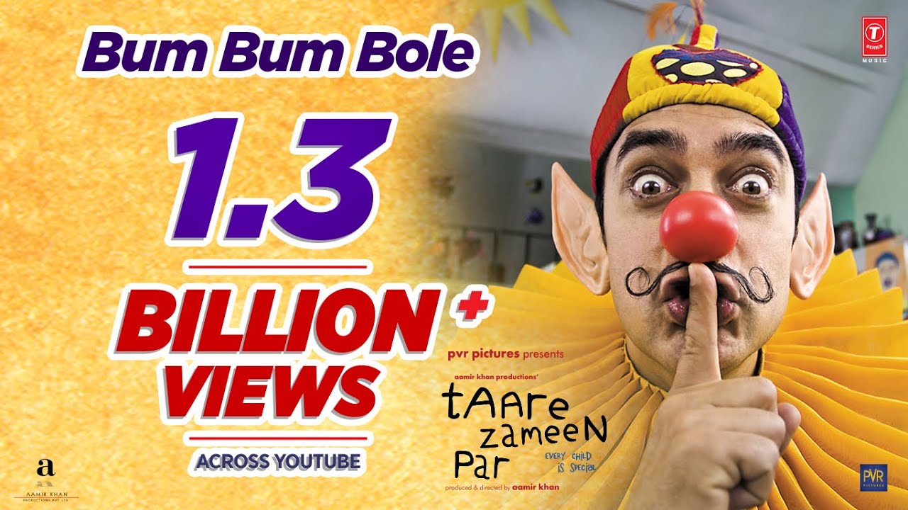 Bum Bum Bole Full Song from Taare Zameen Par 🎶